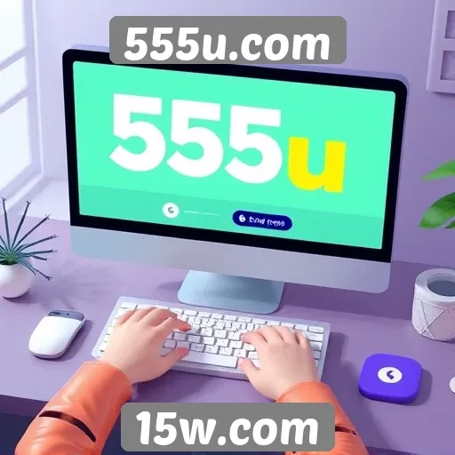 Exploração das funcionalidades do site 555u.com