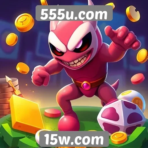 Variedade de jogos disponíveis na plataforma 555u.com